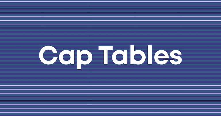 Cap Tables