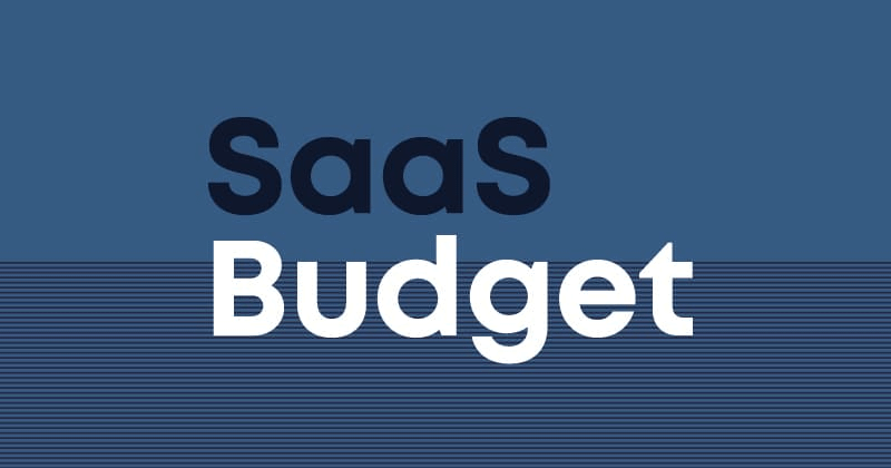 SaaS Budget