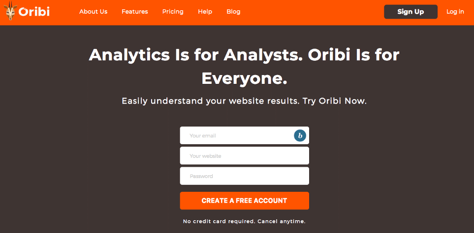 oribi homepage